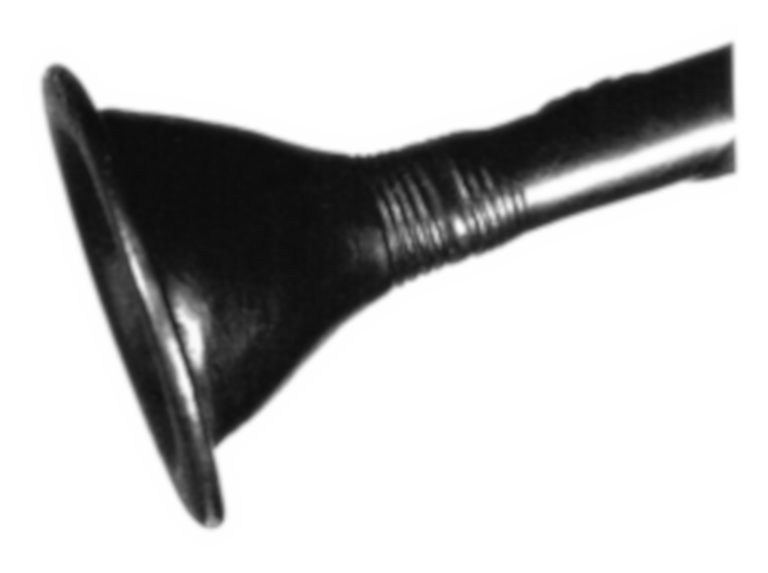 Where did the first mouthpieces appear?